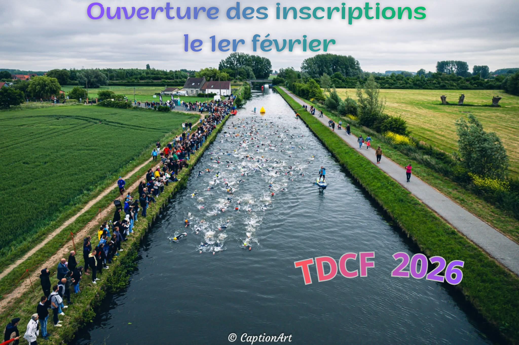 Ouvertures des inscriptions le 1er février